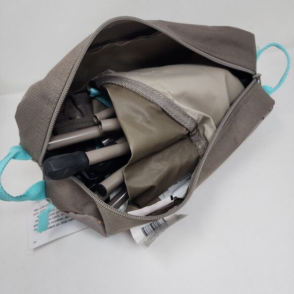 Ozark Trail Compact Backpacking Chair Kids Grey 200 lbs Steel Frame Strong - Picture 8 of 8